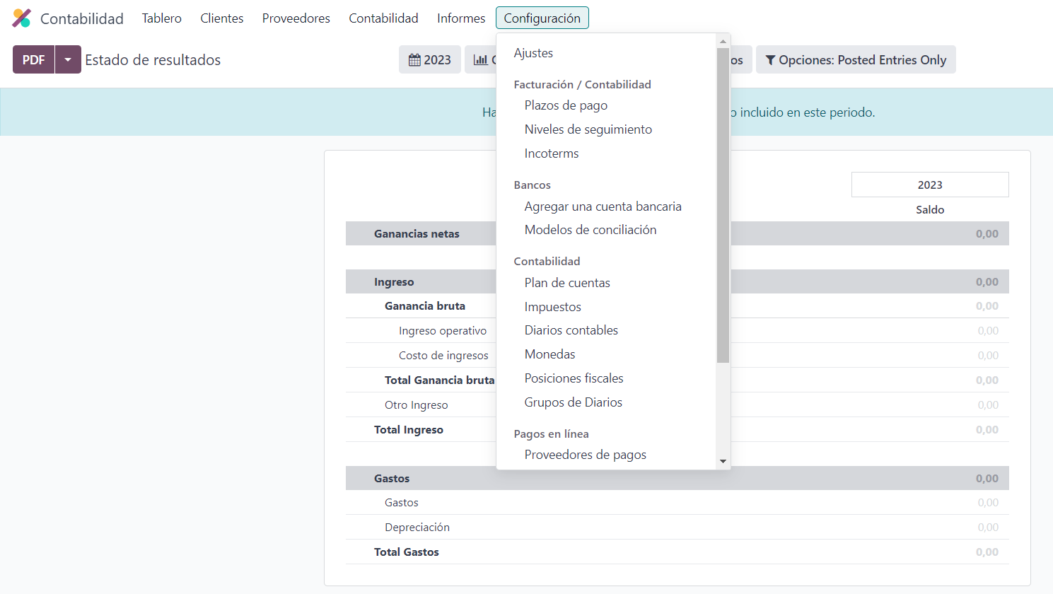 novedades Odoo 17 contabilidad