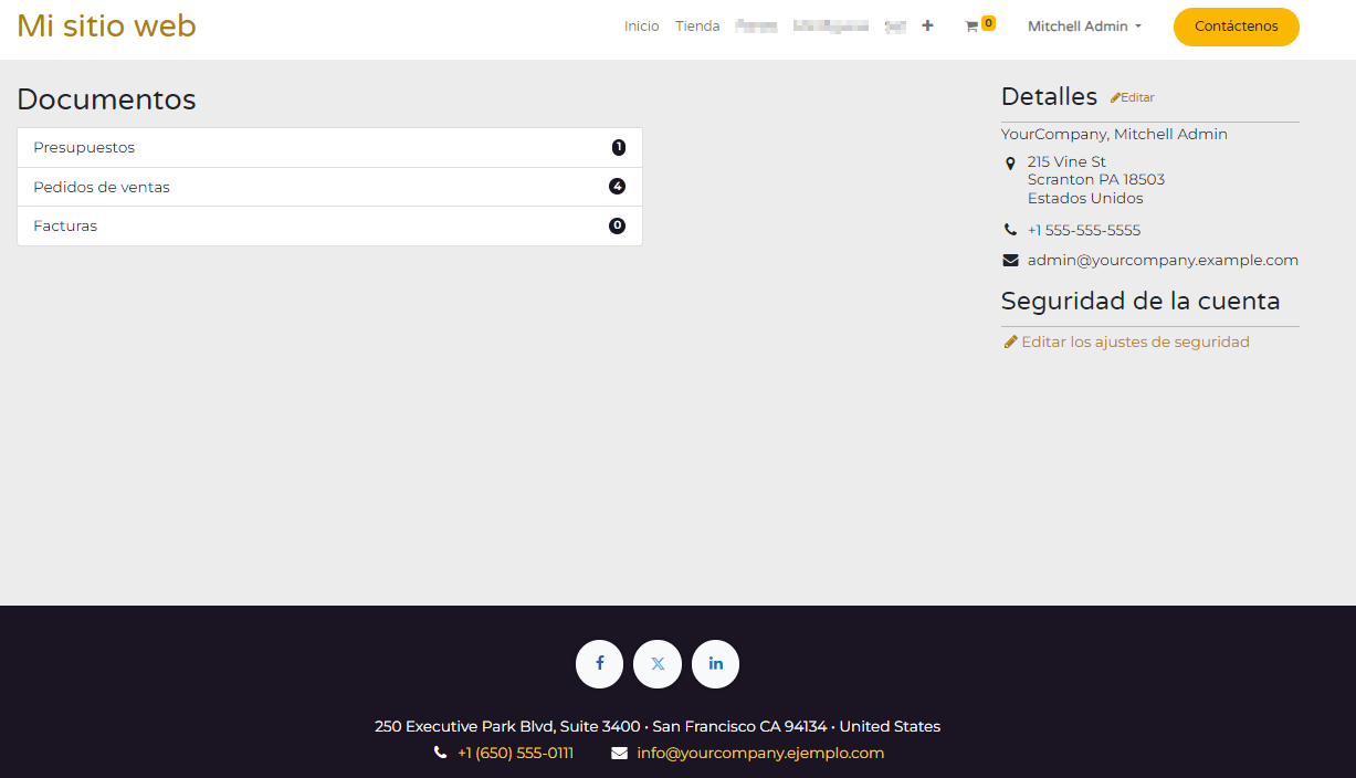 Odoo Ecommerce Odoo Ecommerce