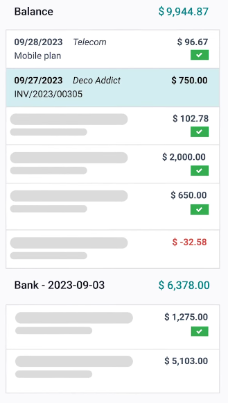 sincronizar banco odoo