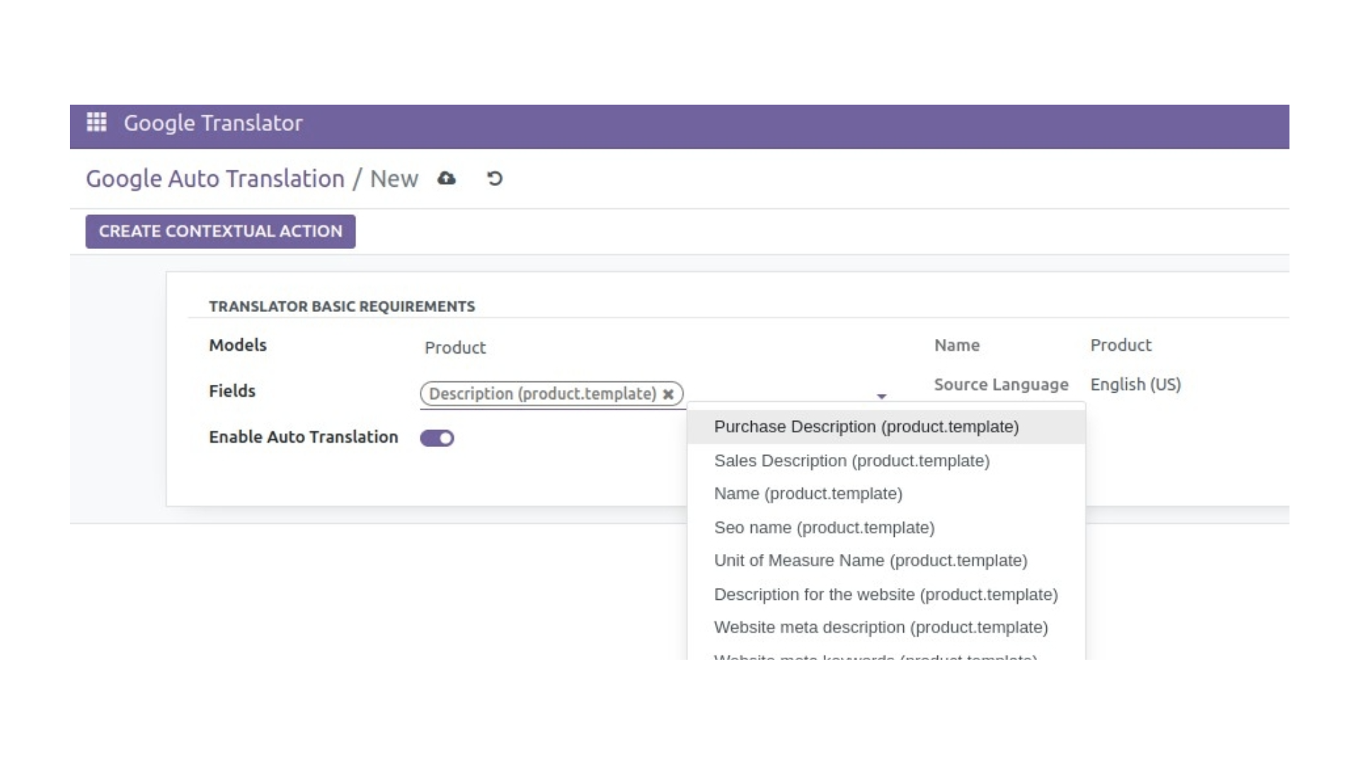 odoo migración